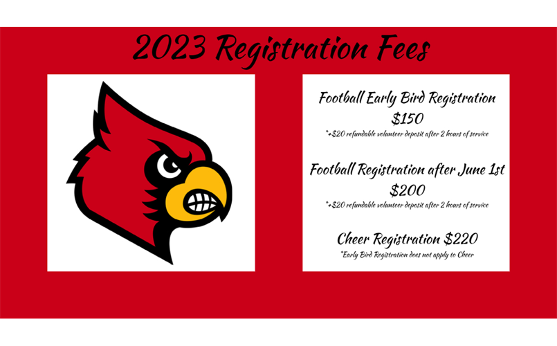 2023 Registration Fees